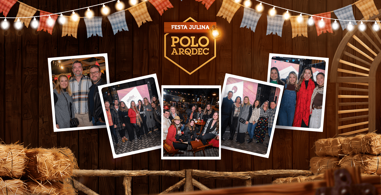 Festa Julina do Polo Arqdec: uma noite de confraternização, sabores típicos e muita alegria!
