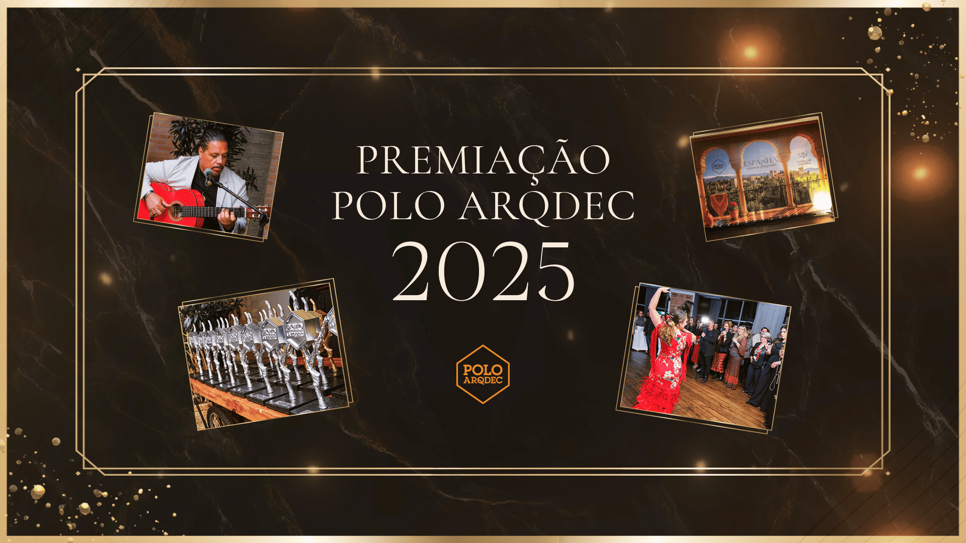 Festa de Premiação do Polo Arqdec celebra profissionais de destaque com clima espanhol e homenagem à natureza