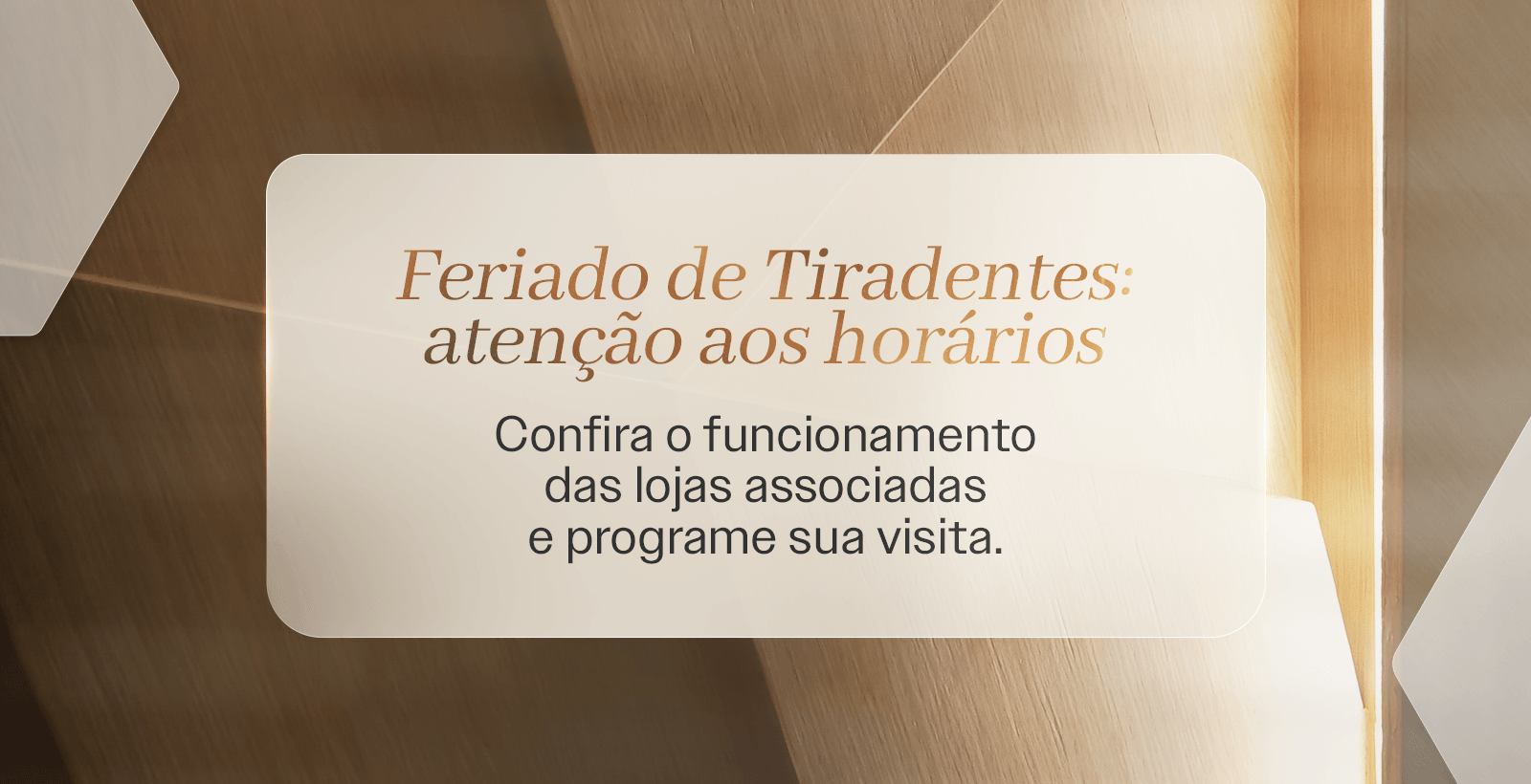 Programe-se para o feriado